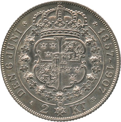 2 кроны 1907 года